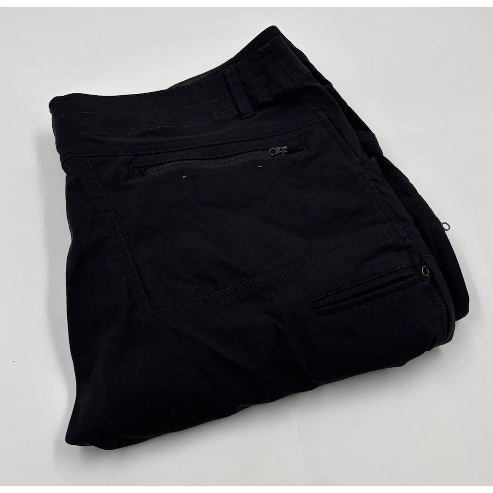 Kuhl Men's 40x32 Nylon Black Renegade Rock Straight Leg Hiking Pants